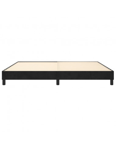 Giroletto Nero 200x200 cm in Velluto