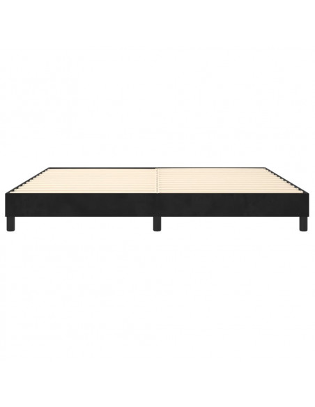 Giroletto Nero 200x200 cm in Velluto