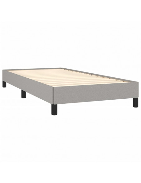 Giroletto Grigio Chiaro 90x190 cm in Tessuto