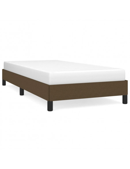 Giroletto Marrone Scuro 90x200 cm in Tessuto
