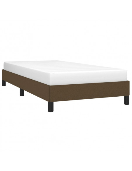 Giroletto Marrone Scuro 90x200 cm in Tessuto