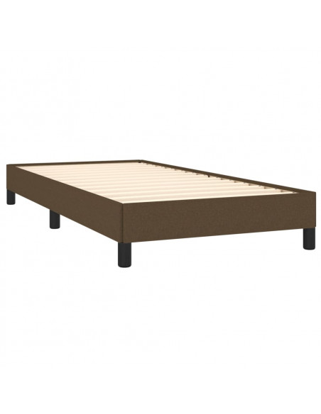 Giroletto Marrone Scuro 90x200 cm in Tessuto