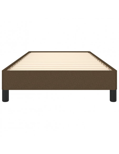 Giroletto Marrone Scuro 90x200 cm in Tessuto