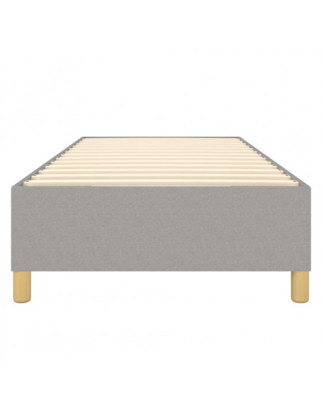 Giroletto Grigio Chiaro 90x200 cm in Tessuto