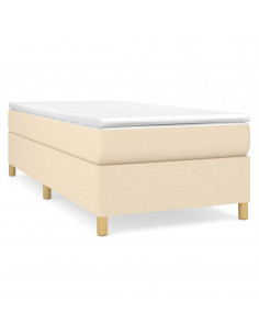 Giroletto a Molle Crema 90x200 cm in Tessuto 2