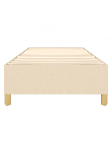 Giroletto a Molle Crema 90x200 cm in Tessuto