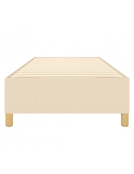 Giroletto a Molle Crema 90x200 cm in Tessuto