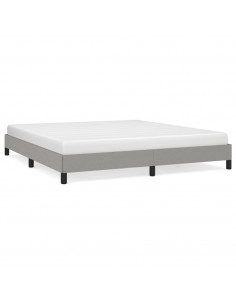 Giroletto Grigio Chiaro 160x200 cm in Tessuto 2