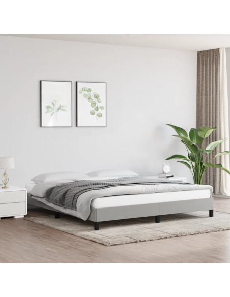 Giroletto Grigio Chiaro 160x200 cm in Tessuto