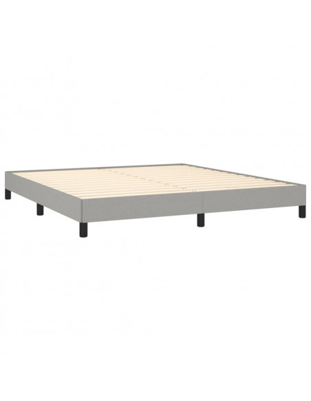 Giroletto Grigio Chiaro 160x200 cm in Tessuto