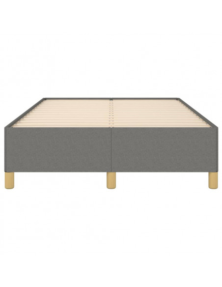 Giroletto senza Materasso Grigio Scuro 120x200 cm Tessuto