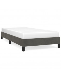 Giroletto Grigio Scuro 90x200 cm in Velluto 2