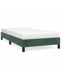 Giroletto Verde Scuro 90x200 cm in Velluto 2