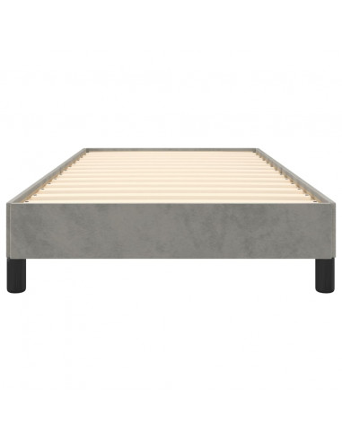 Giroletto Grigio Chiaro 100x200 cm in Velluto