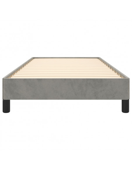Giroletto Grigio Chiaro 100x200 cm in Velluto