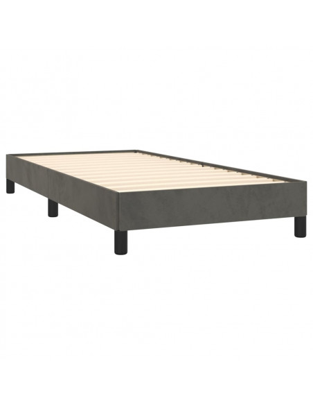 Giroletto Grigio Scuro 100x200 cm in Velluto