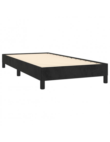 Giroletto Nero 100x200 cm in Velluto
