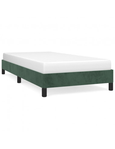 Giroletto Verde Scuro 100x200 cm in Velluto