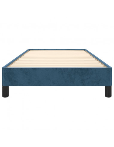 Giroletto Blu Scuro 100x200 cm in Velluto