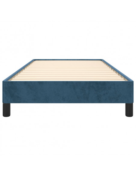 Giroletto Blu Scuro 100x200 cm in Velluto