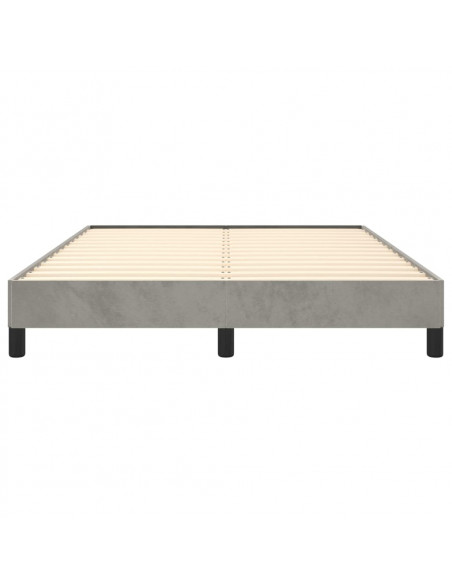 Giroletto Grigio Chiaro 140x190 cm in Velluto