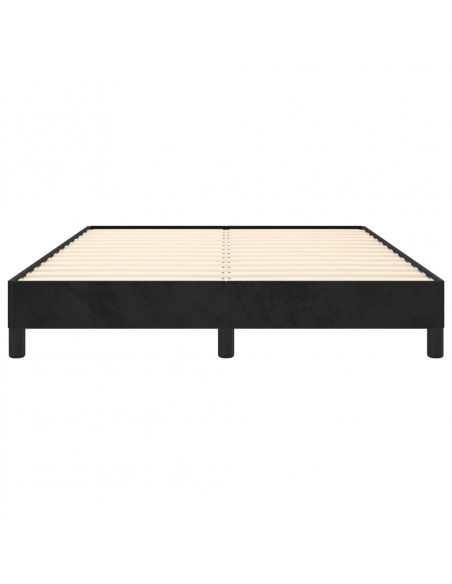 Giroletto Nero 140x190 cm in Velluto