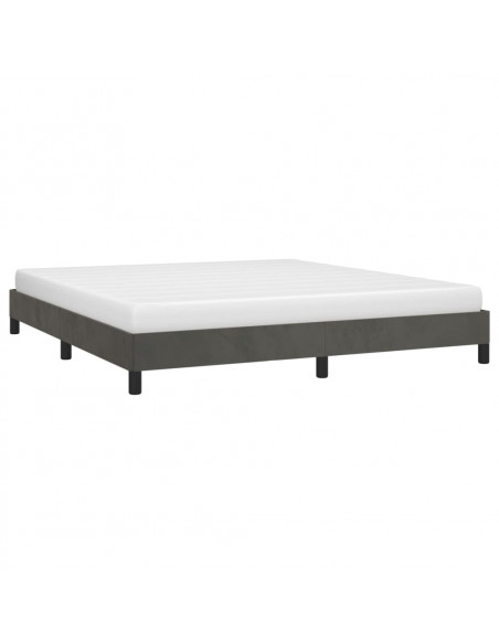 Giroletto Grigio Scuro 160x200 cm in Velluto