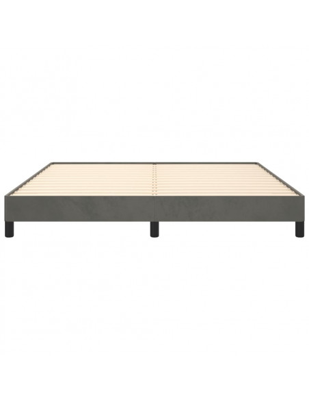 Giroletto Grigio Scuro 160x200 cm in Velluto