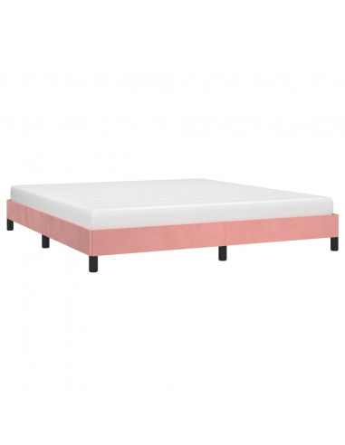 Giroletto Rosa 160x200 cm in Velluto