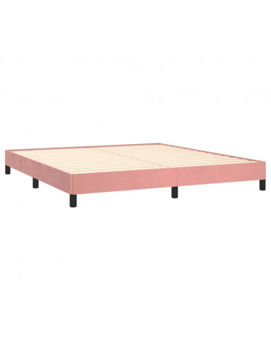 Giroletto Rosa 160x200 cm in Velluto