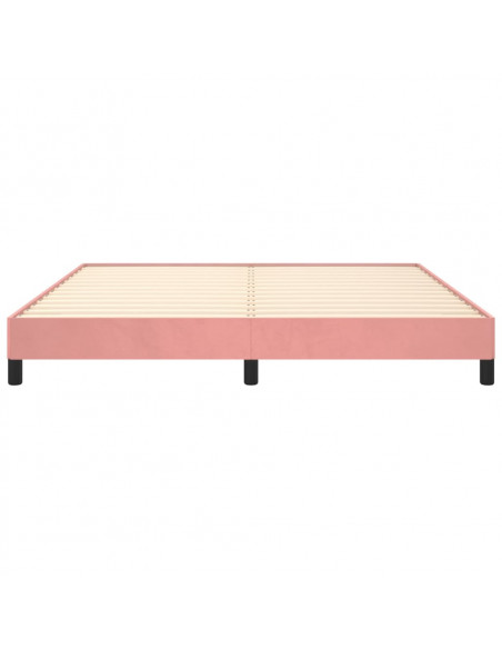 Giroletto Rosa 160x200 cm in Velluto
