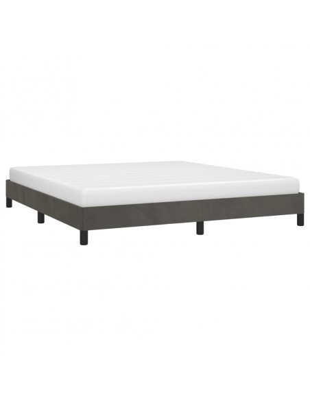 Giroletto Grigio Scuro 180x200 cm in Velluto