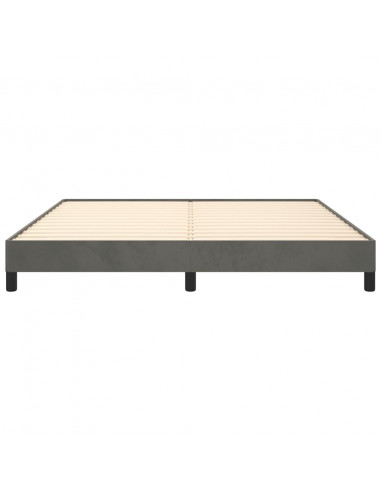 Giroletto Grigio Scuro 180x200 cm in Velluto