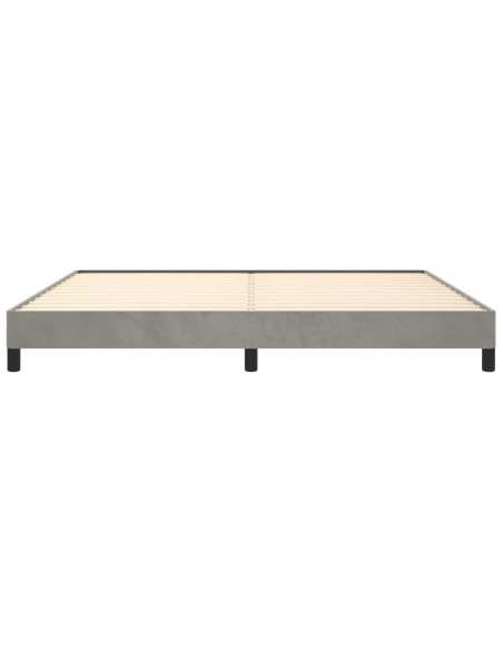 Giroletto Grigio Chiaro 200x200 cm in Velluto