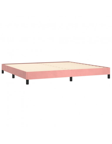 Giroletto Rosa 200x200 cm in Velluto