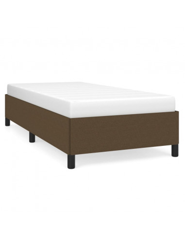 Giroletto Marrone Scuro 90x190 cm in Tessuto