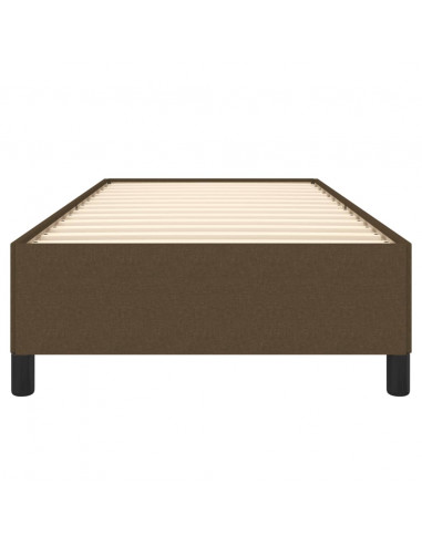 Giroletto Marrone Scuro 90x190 cm in Tessuto