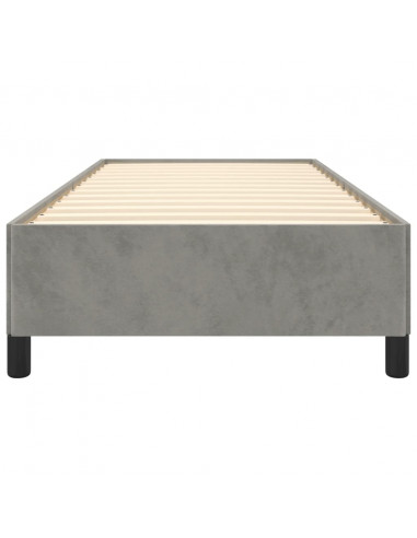 Giroletto Grigio Chiaro 80x200 cm in Velluto