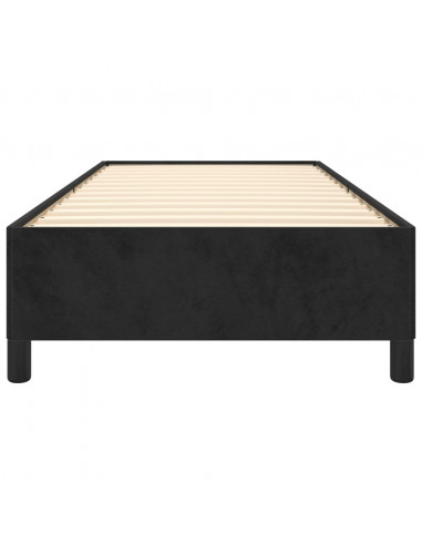 Giroletto Nero 80x200 cm in Velluto