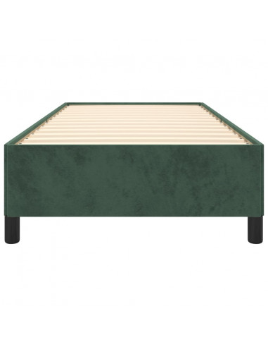 Giroletto Verde Scuro 90x190 cm in Velluto