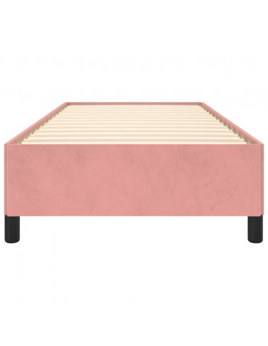 Giroletto Rosa 90x200 cm in Velluto