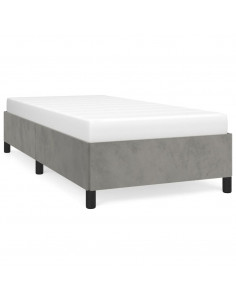 Giroletto Grigio Chiaro 100x200 cm in Velluto 2