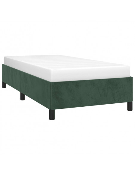 Giroletto Verde Scuro 100x200 cm in Velluto