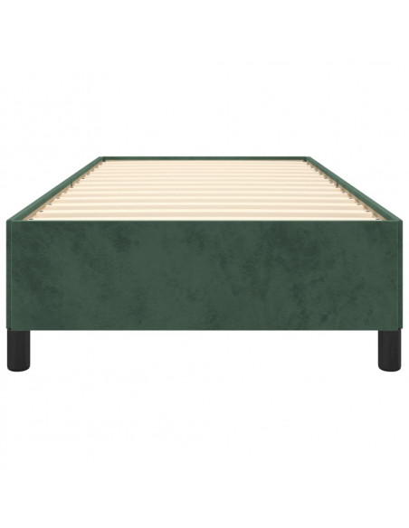 Giroletto Verde Scuro 100x200 cm in Velluto