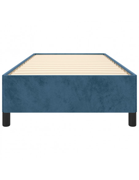 Giroletto Blu Scuro 100x200 cm in Velluto