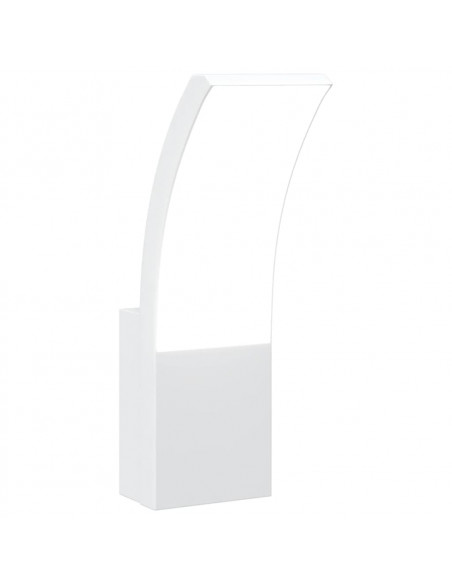 Applique per Esterni con LED Bianca in Alluminio Pressofuso