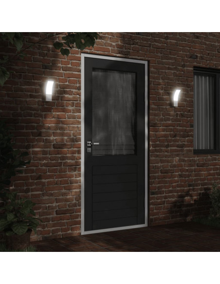 Applique per Esterni con LED Bianca in Alluminio Pressofuso
