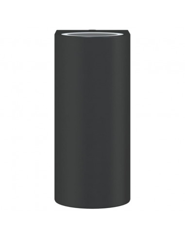 Applique per Esterni Nera in Alluminio Pressofuso