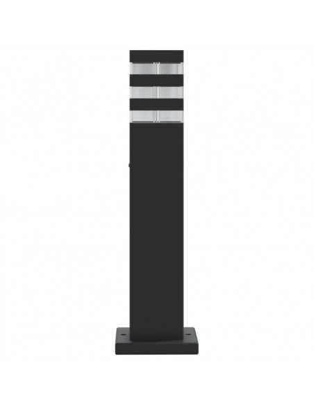 Lampade da Terra per Esterni Nera 50 cm in Alluminio