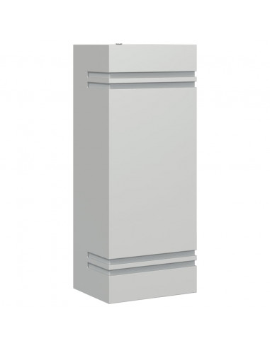 Applique da Esterno Argento in Acciaio Inossidabile